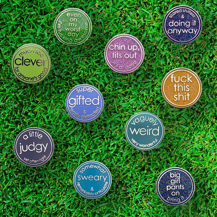 A Little Judgy (yet often right) Golf Ball Marker - Image 3