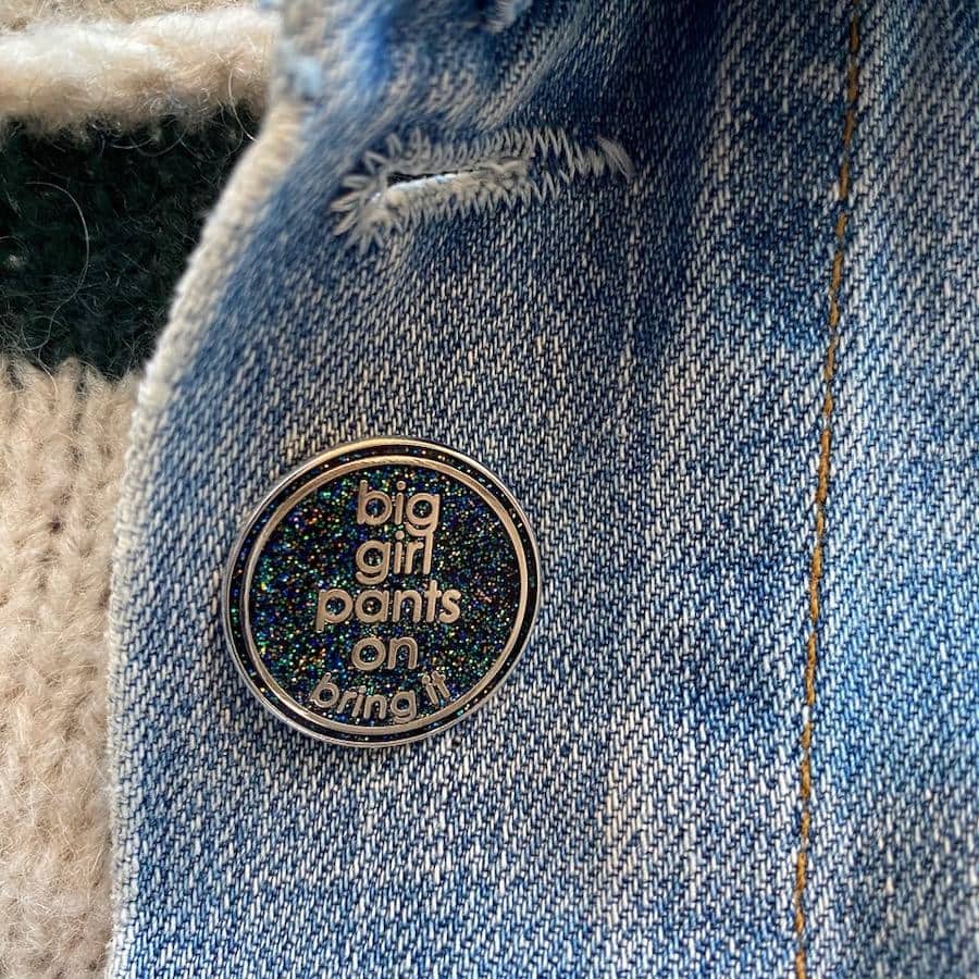 Big Girl Pants Enamel Pin - Image 5