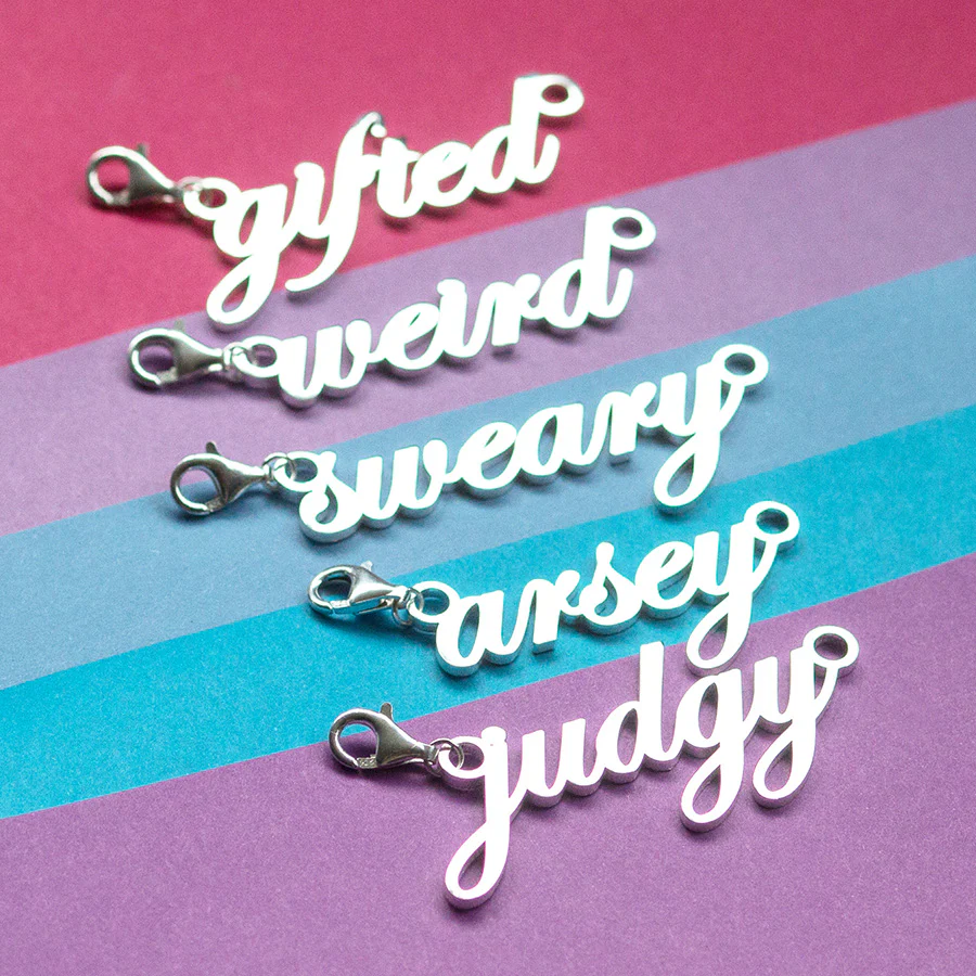Gifted Solid Sterling Silver Pendant | Bag Charm - Image 5