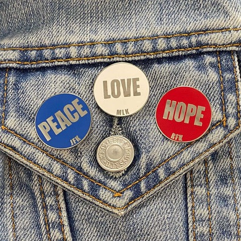 Hope - RFK - Enamel Pin - Image 3