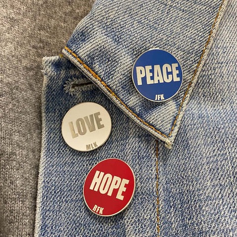 Hope - RFK - Enamel Pin - Image 4