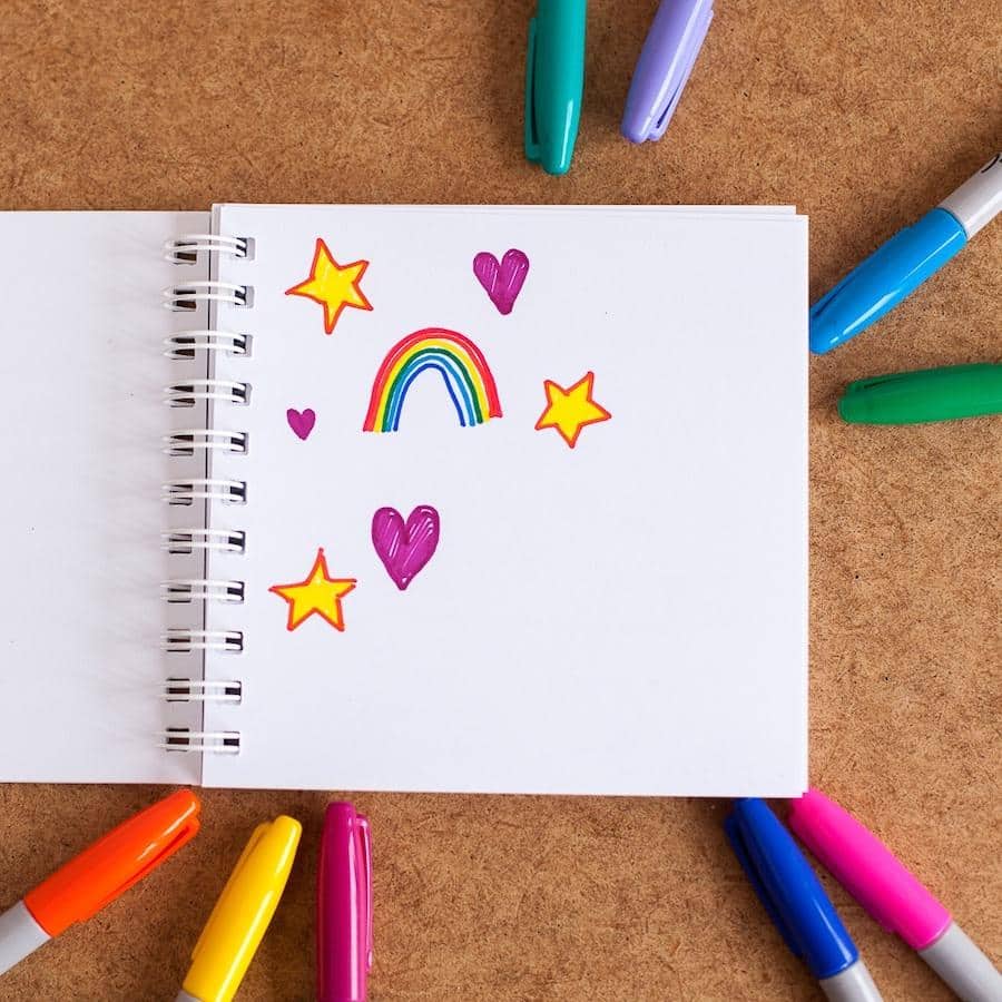 I'm Going To Live The Dream Doodle Pad - Image 6