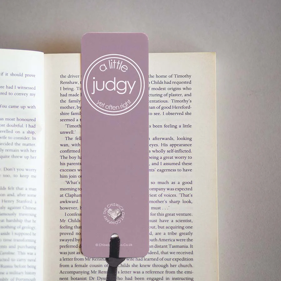 A Little Judgy (Yet Often Right) Bookmark - Image 3