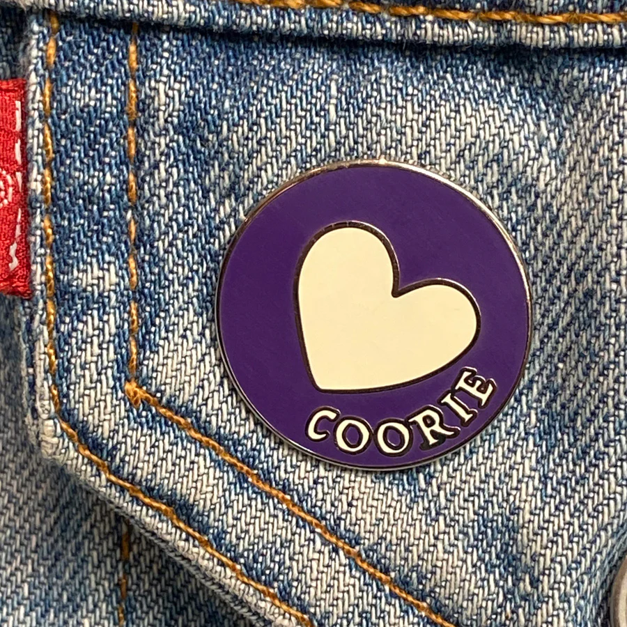Scottish Pin - Coorie - Hug - Image 3