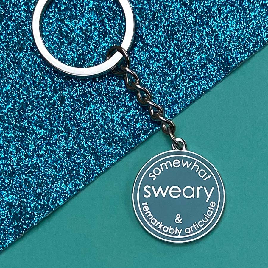 Somewhat Sweary & Remarkably Articulate Keyring - Image 3