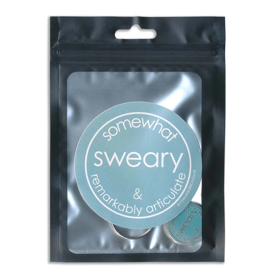 Somewhat Sweary & Remarkably Articulate Keyring - Image 5