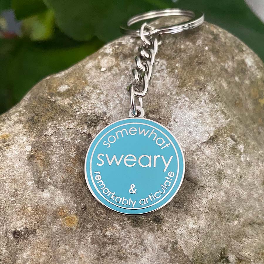 Somewhat Sweary & Remarkably Articulate Keyring - Image 4