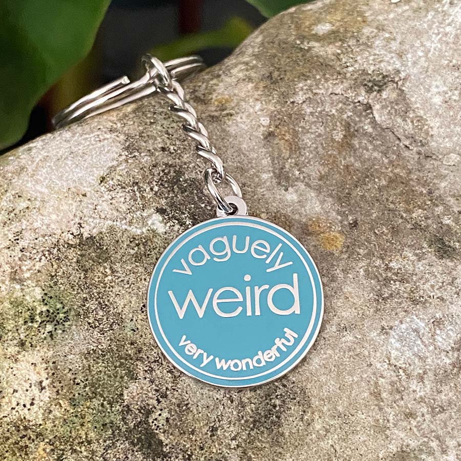 Vaguely Weird Very Wonderful Keyring - Image 3