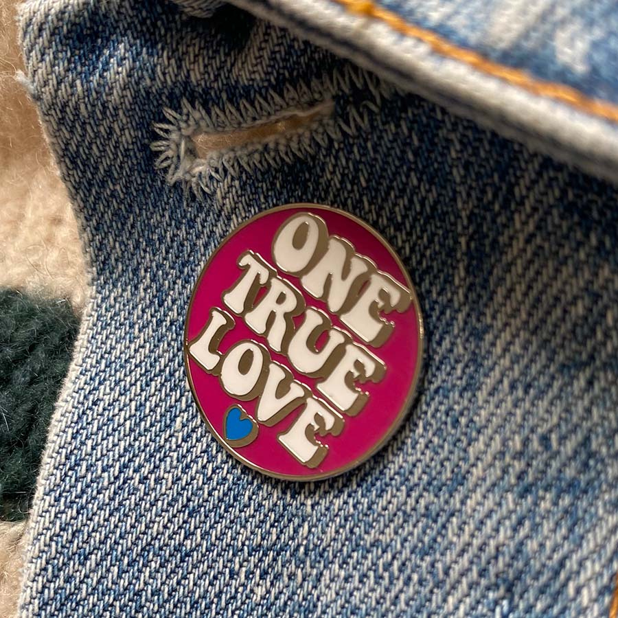 You Are My One True Love Enamel Pin - Image 3